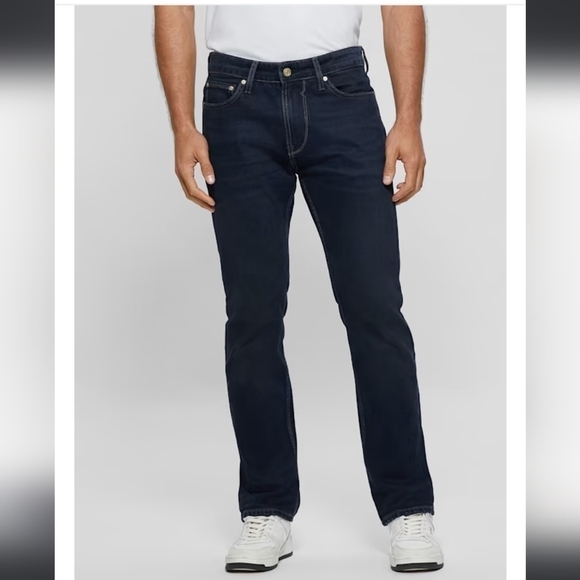 Guess Lincoln straight slim jean indigo blue size 32 - Picture 1 of 13